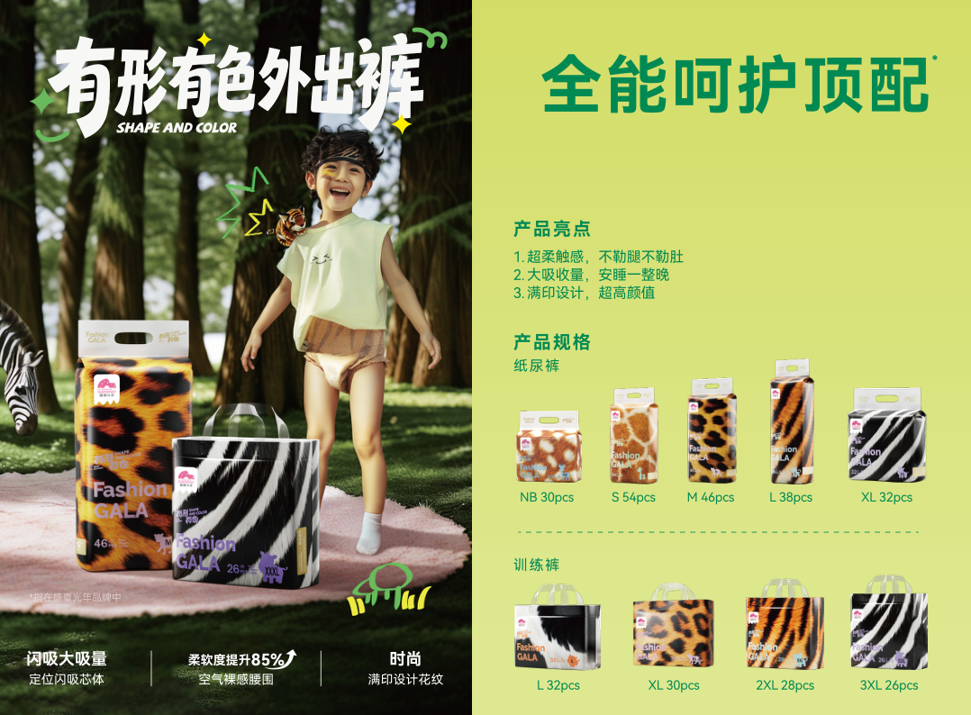 盛夏光年有形有色系列设计视觉